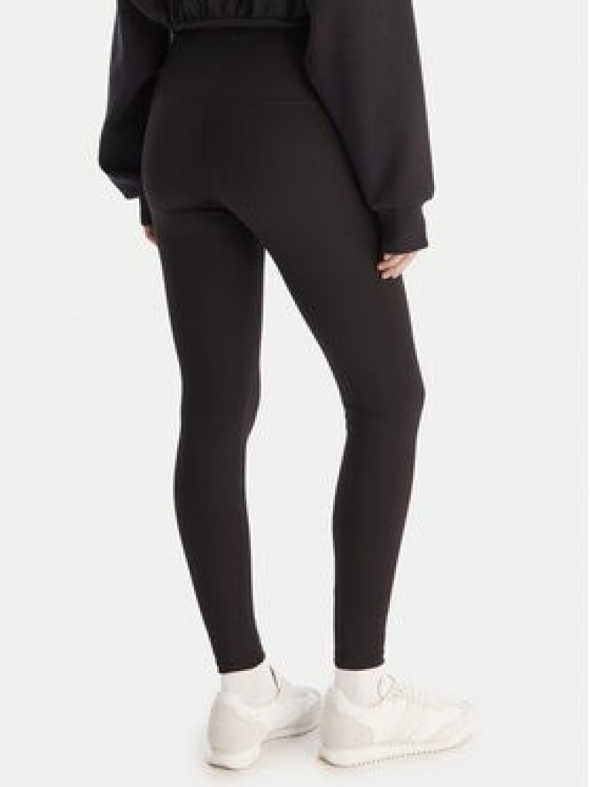 Tommy Jeans Legginsy Silver Script DW0DW21830 Czarny Slim Fit