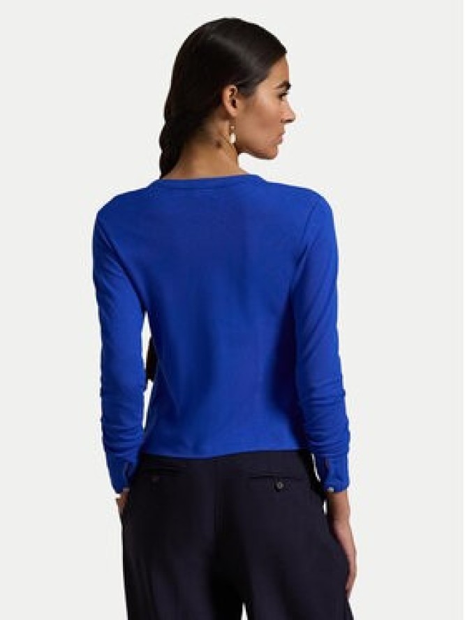 Polo Ralph Lauren Kardigan 211941175007 Niebieski Slim Fit