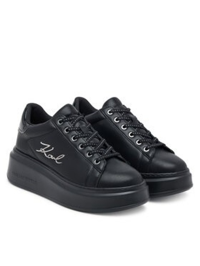 KARL LAGERFELD Sneakersy Anakapri KL63513 Czarny