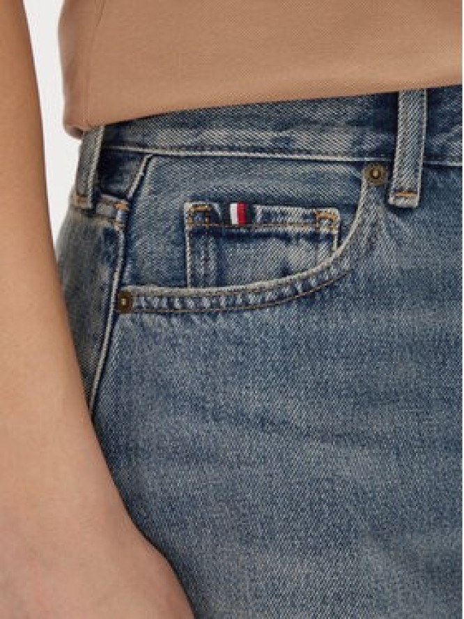 Tommy Hilfiger Szorty jeansowe WW0WW44384 Niebieski Regular Fit