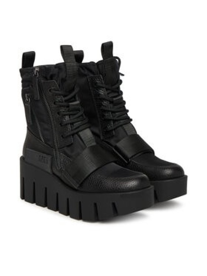 United Nude Trzewiki Grip Combat Lo 1096101165 Czarny