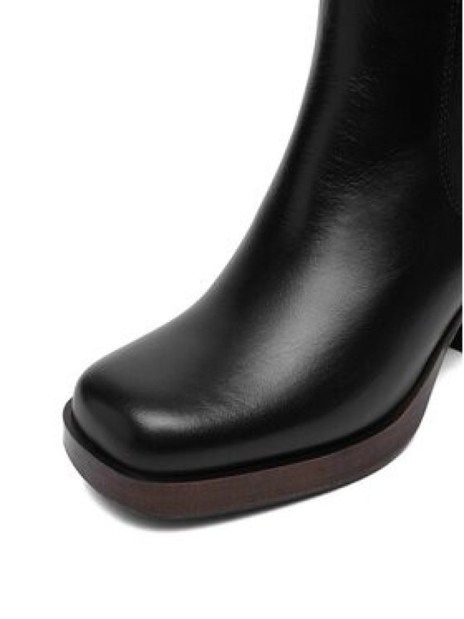 GINO ROSSI Botki C-27740PE-PLATEAU Czarny