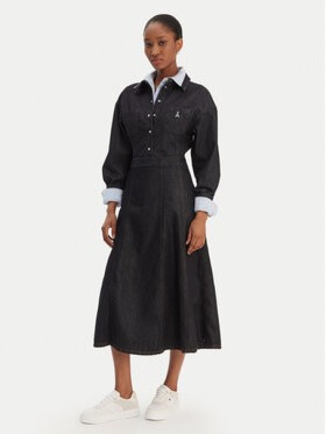 Tommy Hilfiger Spódnica jeansowa WW0WW47730 Granatowy Regular Fit