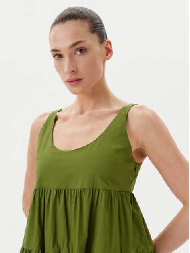 MICHAEL Michael Kors Sukienka letnia MS582WLF4C Zielony Regular Fit