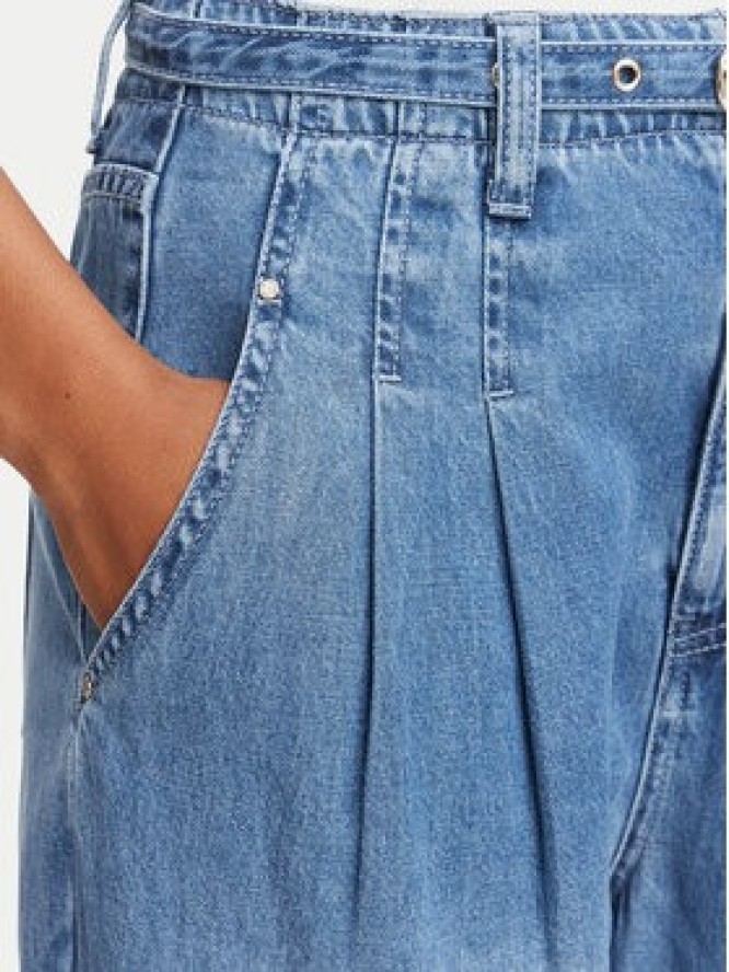 Morgan Jeansy 262-PELIAM Niebieski jasny Wide Leg