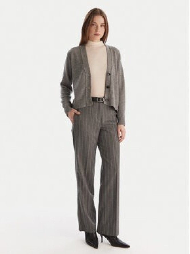 Marella Kardigan Blazer 2525346032 Szary Regular Fit