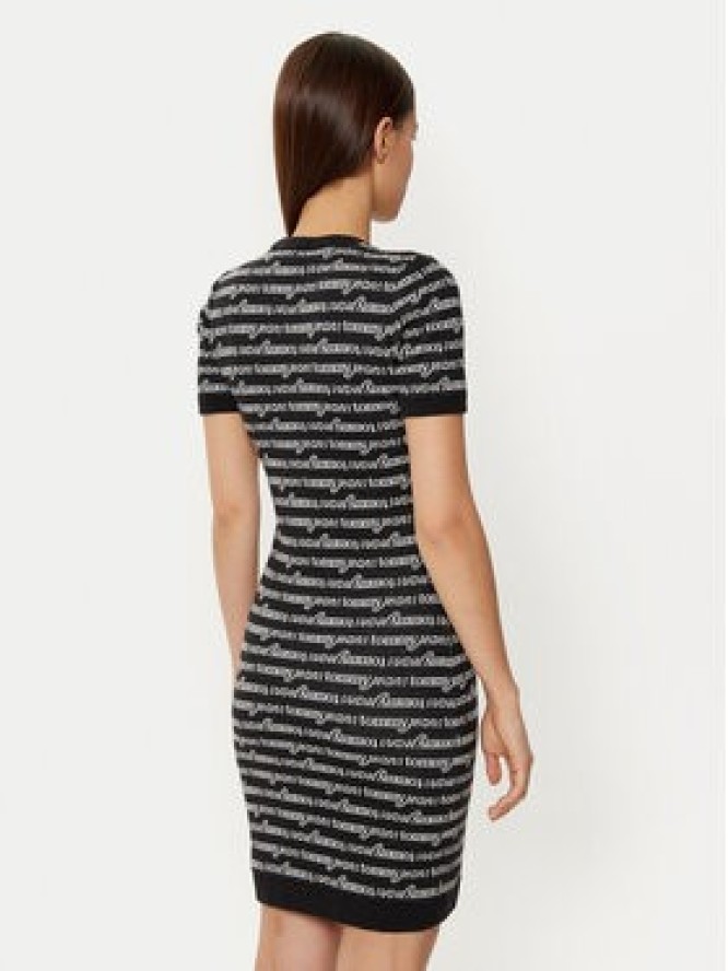 Tommy Jeans Sukienka codzienna DW0DW19478 Czarny Slim Fit