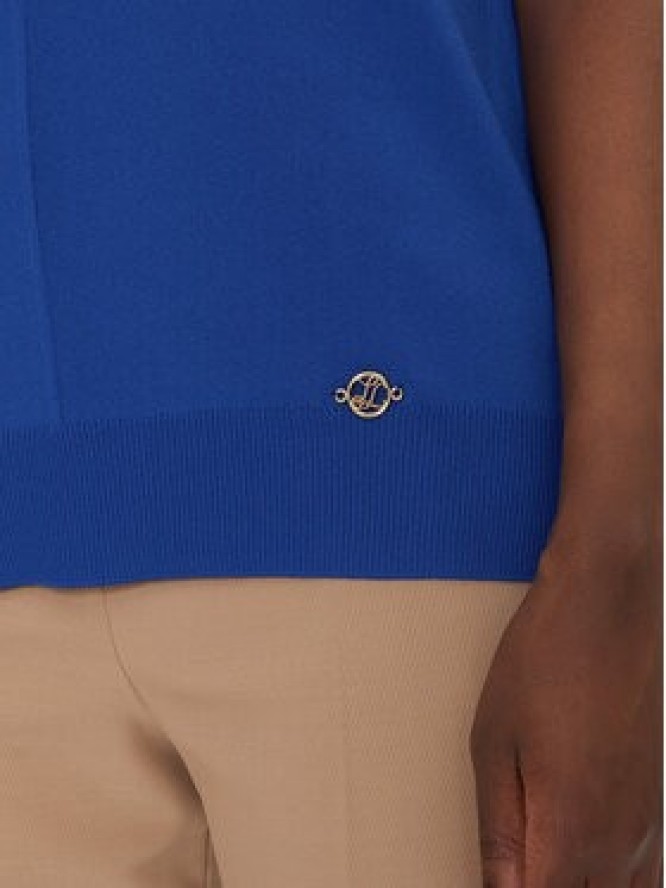 Luisa Spagnoli Sweter Caracalla 58686 Niebieski Regular Fit