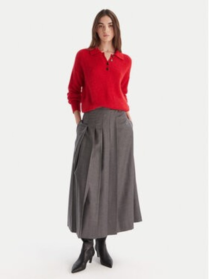 Marella Sweter Danger 2523366374 Czerwony Regular Fit