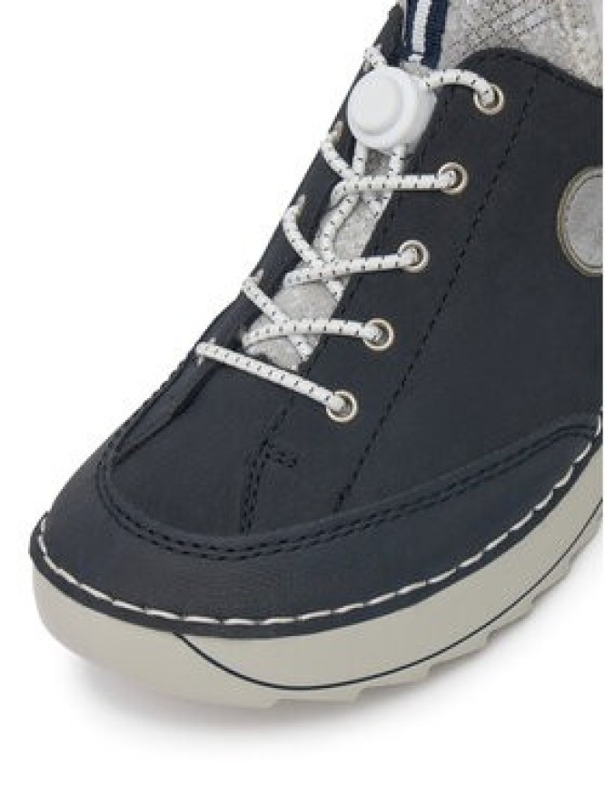 Rieker Półbuty 51558-14 Granatowy