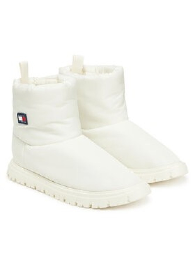 Tommy Jeans Śniegowce Tjw Snow Boot EN0EN02823 Biały