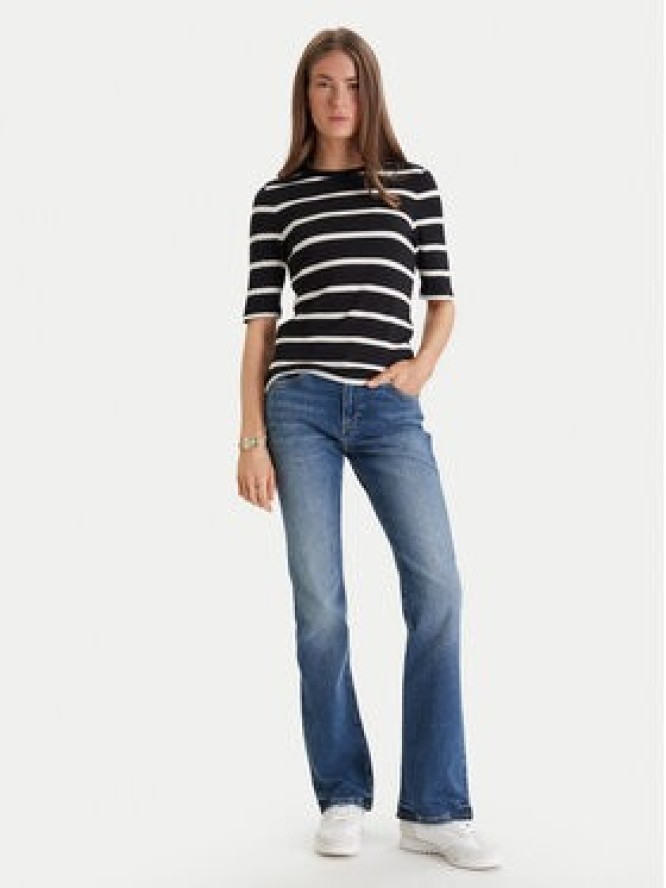 Tommy Hilfiger T-Shirt WW0WW47308 Czarny Slim Fit