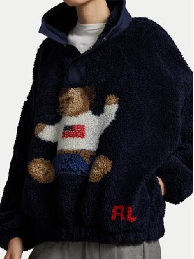 Polo Ralph Lauren Polar 211971768001 Granatowy Relaxed Fit