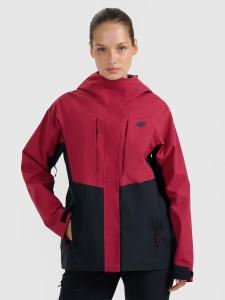 4F Kurtka trekkingowa membrana 10000 damska - czerwona S