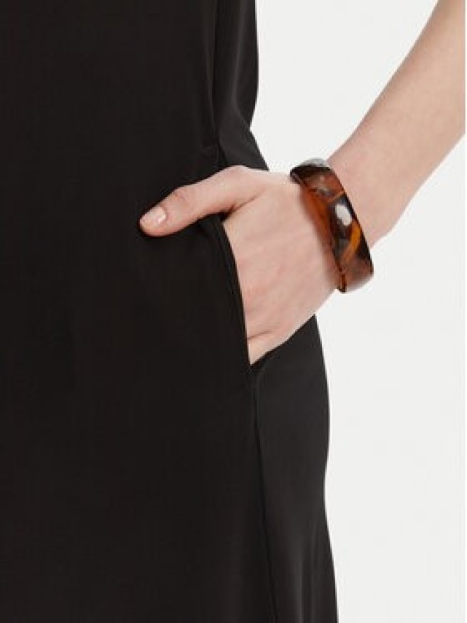 Max Mara Leisure Sukienka koktajlowa Verbena 2516621068 Czarny Regular Fit