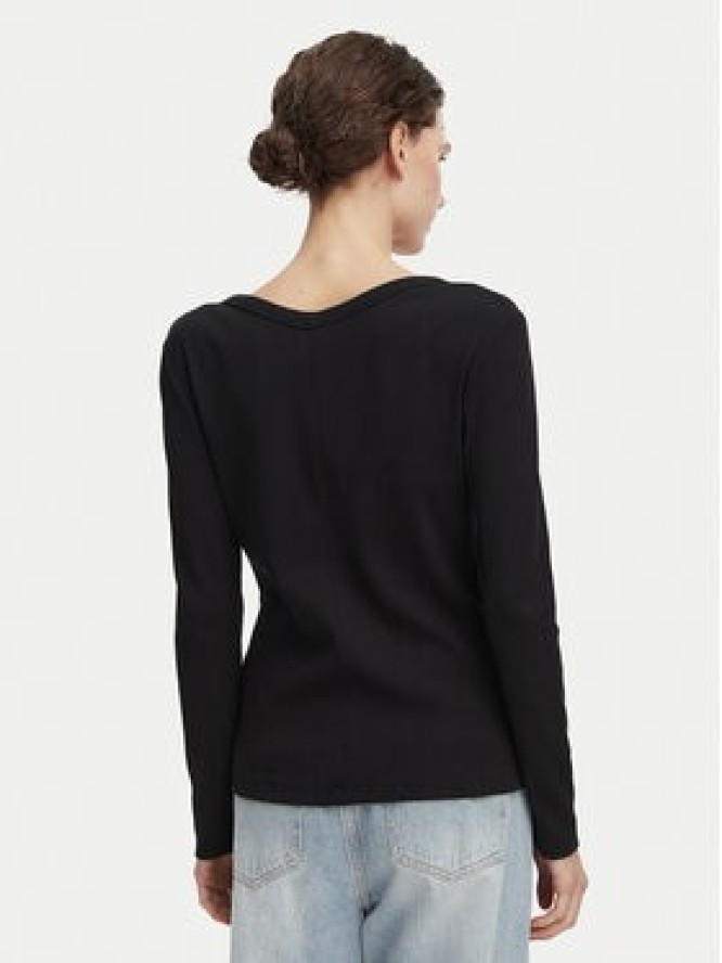 Calvin Klein Jeans Bluzka LV047G207G Czarny Regular Fit