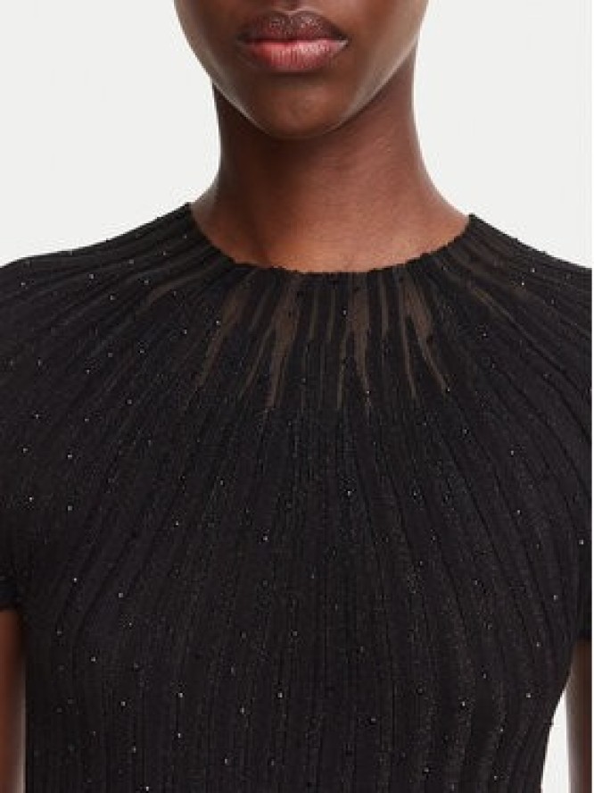 Guess Bluzka W6YR31 Z1023 Czarny Regular Fit