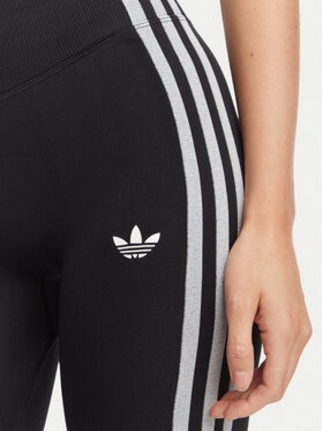 adidas Legginsy Essentials 3-Stripes Seamless Leggings KZ4121 Czarny Slim Fit
