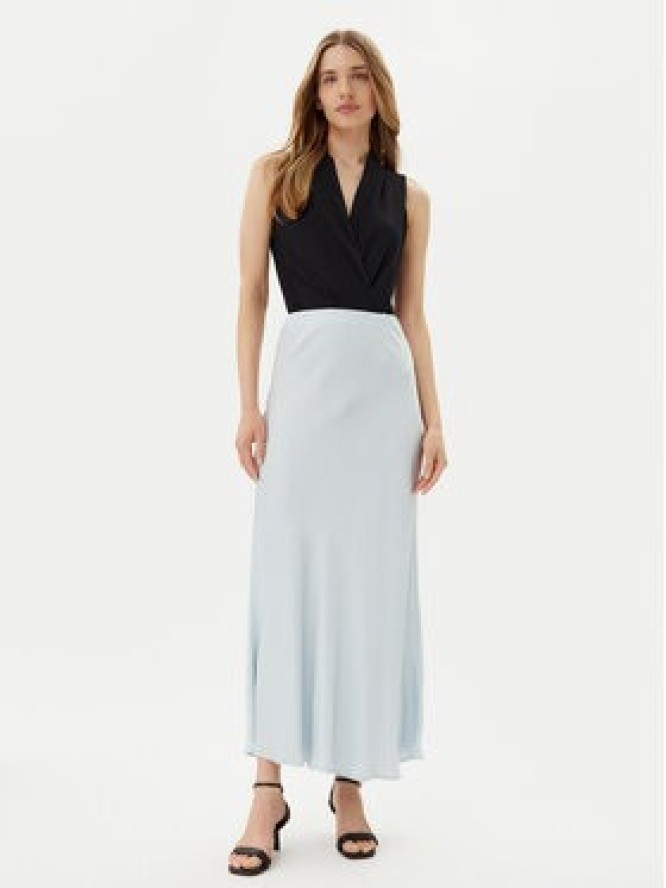 ViCOLO Spódnica maxi TD0472 Niebieski Slim Fit