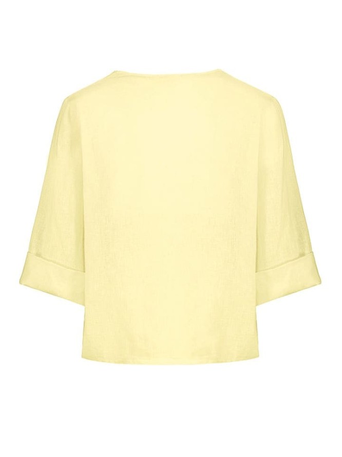 Eight2Nine Bluzka w kolorze żółtym rozmiar: L/XL