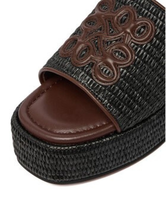 Nine West Klapki EO-259-8201 Czarny