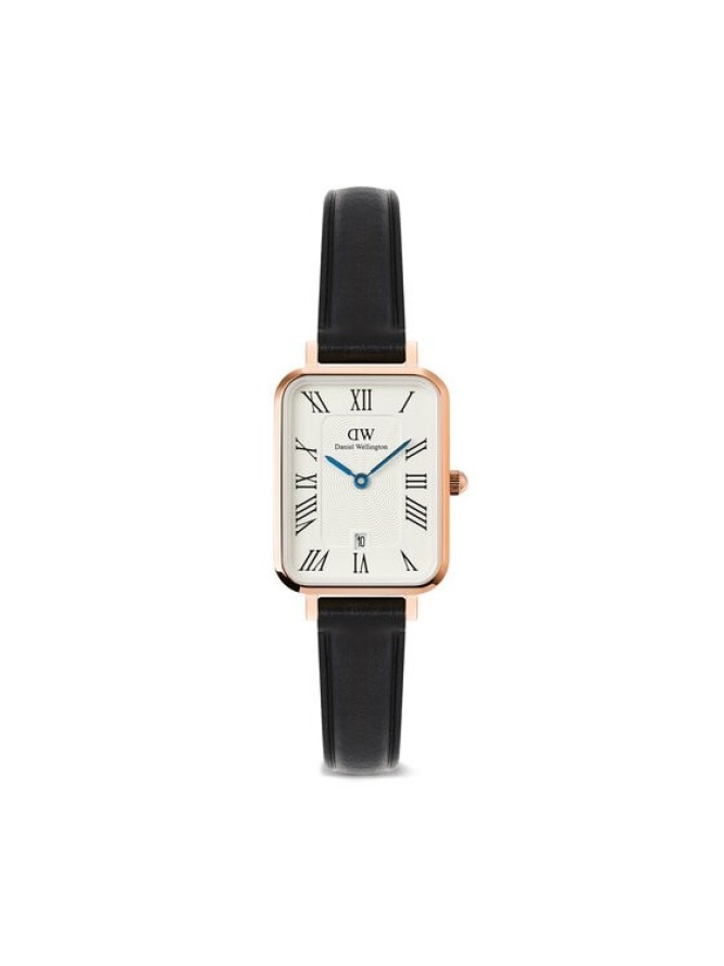 Daniel Wellington Zegarek Quadro Sterling Roman Numerals DW00100862 Czarny
