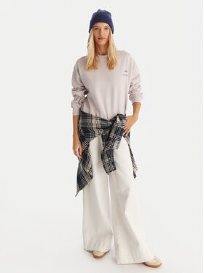 Quiksilver Bluza EQWFT03188 Fioletowy Oversize