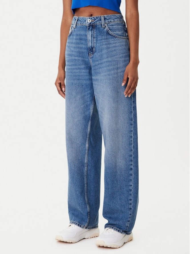 HUGO Jeansy Leni_B 50546357 Niebieski Loose Fit
