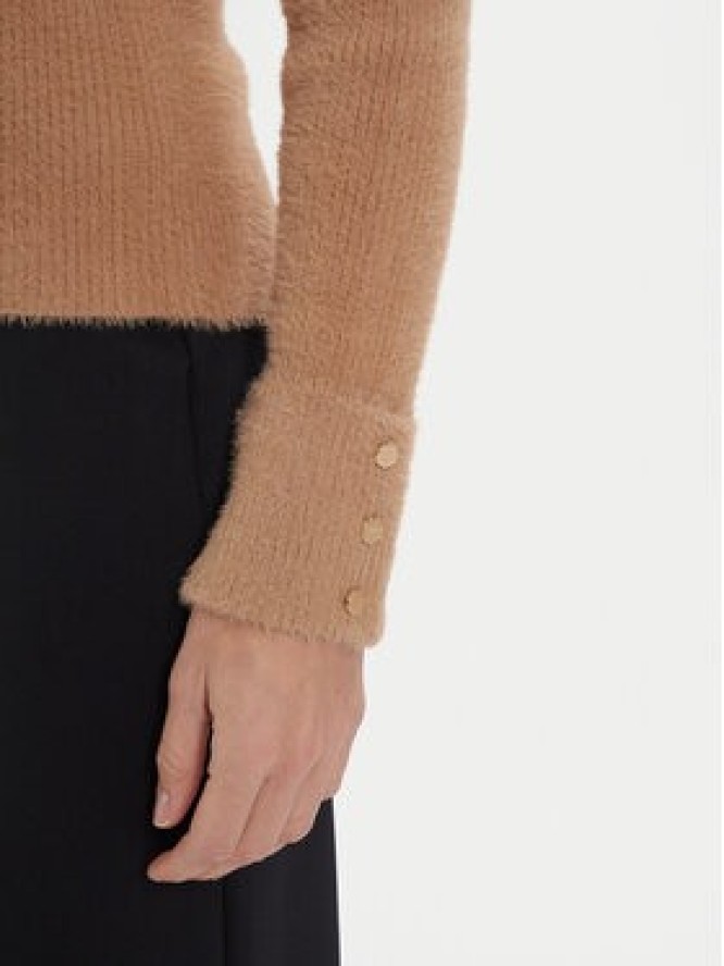 Morgan Sweter 212-MOOVE Brązowy Regular Fit