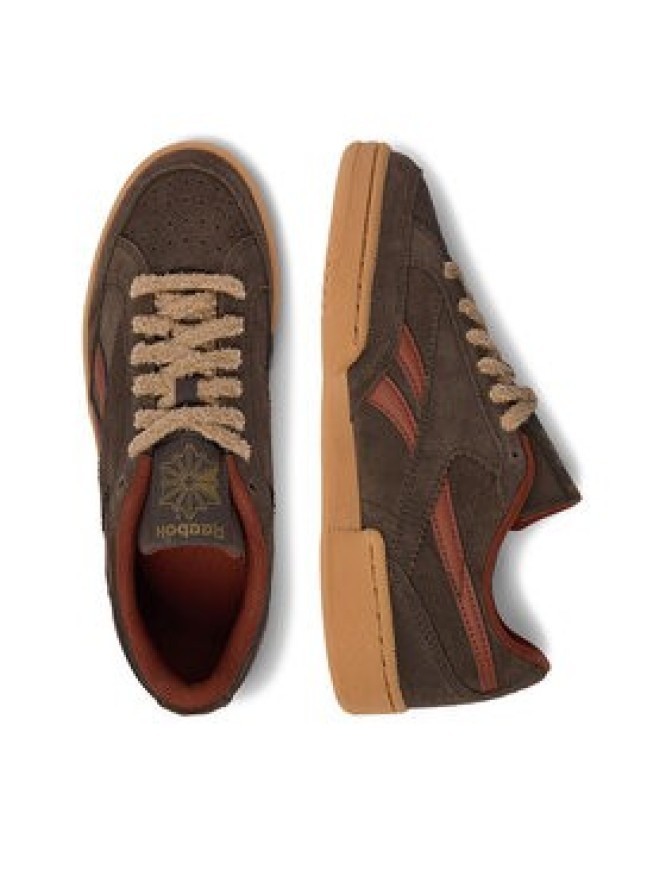 Reebok Sneakersy EO-CLUB C GROUNDS 70 100260679 Brązowy