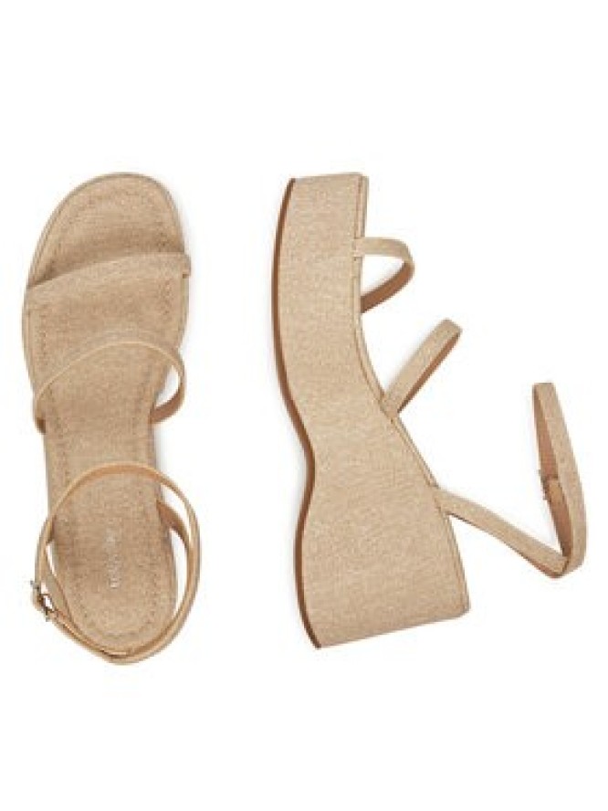 DeeZee Sandały E22067-5 Beżowy