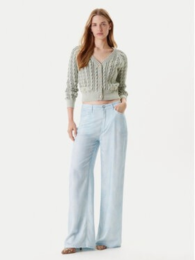 Guess Spodnie materiałowe 176485 Niebieski Slim Fit