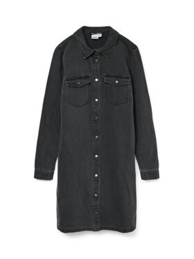 Vero Moda Sukienka jeansowa Jennie 10310968 Czarny Regular Fit