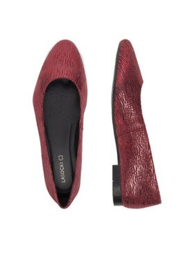 Lasocki Baleriny CEO-RST-KAJA-04F Bordowy