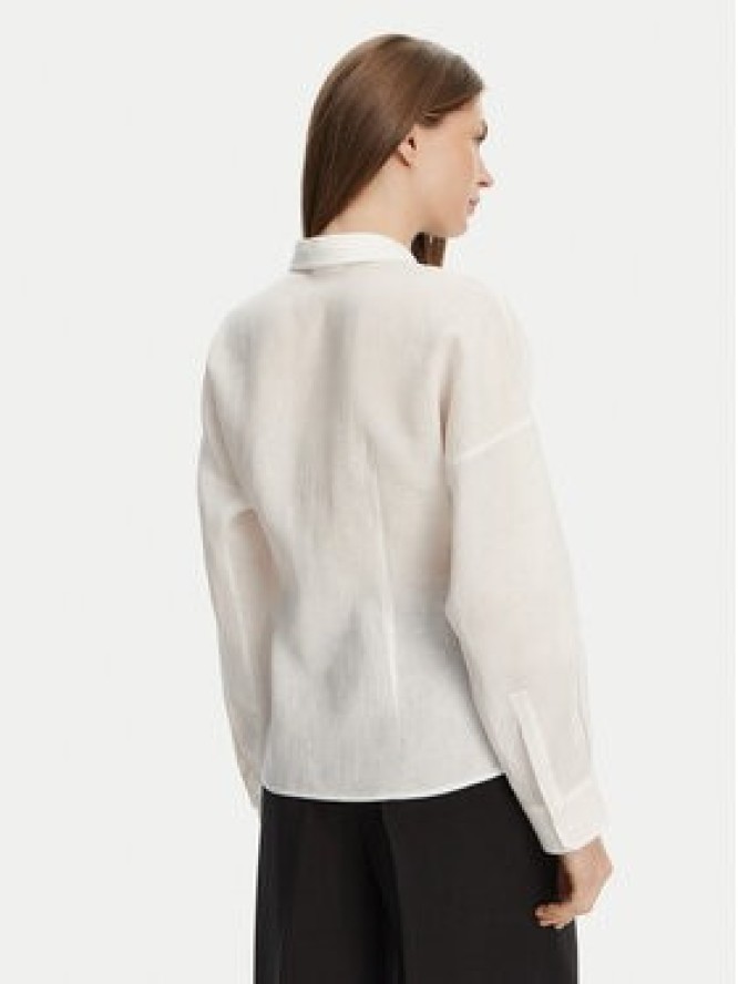 Weekend Max Mara Koszula Spoleto 2515111042 Biały Regular Fit