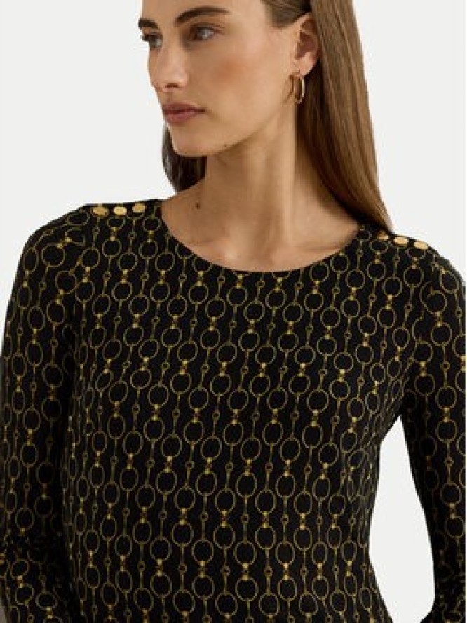 LAUREN RALPH LAUREN Sukienka codzienna 200980037001 Czarny Slim Fit