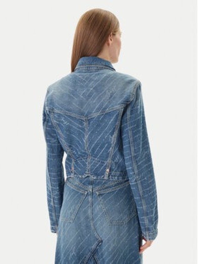 BOSS Kurtka jeansowa 50542426 Niebieski Slim Fit