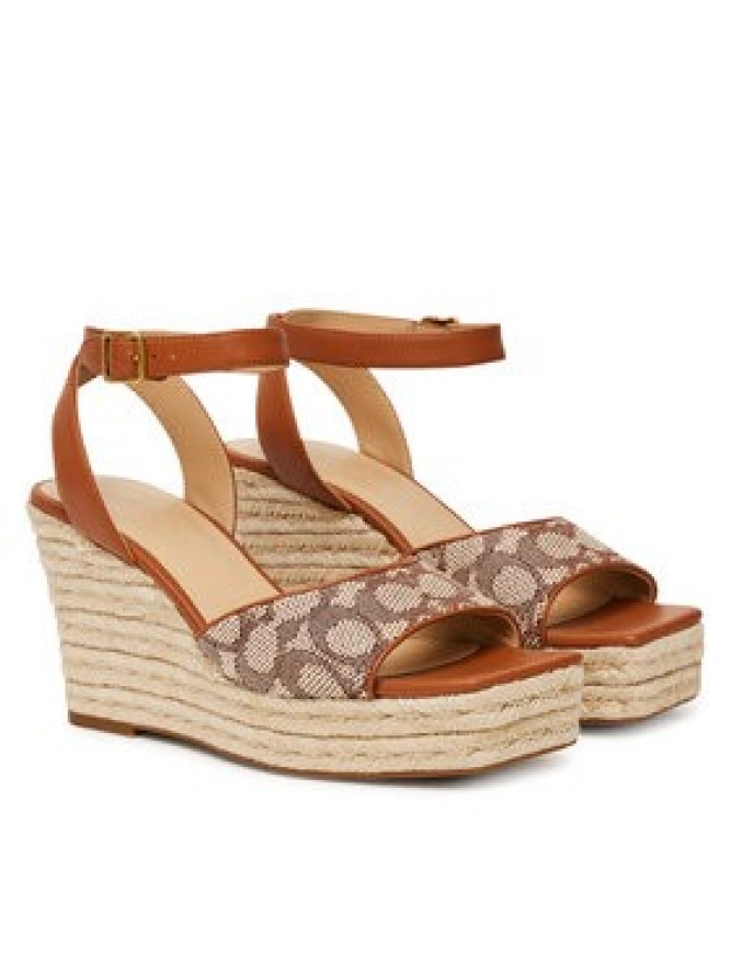 Coach Espadryle CAS80 Brązowy