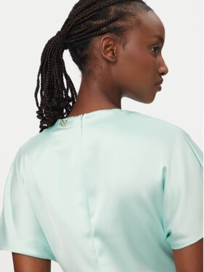 Rinascimento Sukienka koktajlowa CFC0127457003 Zielony Regular Fit