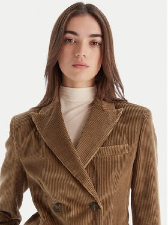 Weekend Max Mara Marynarka Katanga 2525046062 Brązowy Regular Fit