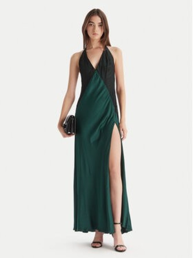 Bardot Sukienka wieczorowa Estrella Haltrel 59977DB Zielony Regular Fit