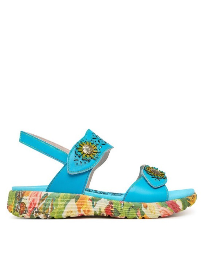 Laura Vita Sandały Sanao 53 Niebieski