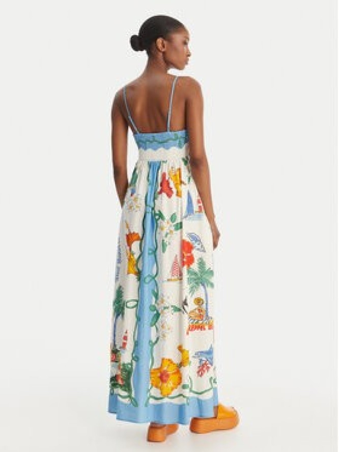 Seafolly Sukienka letnia Viva Vacation 55673-DR Błękitny Regular Fit