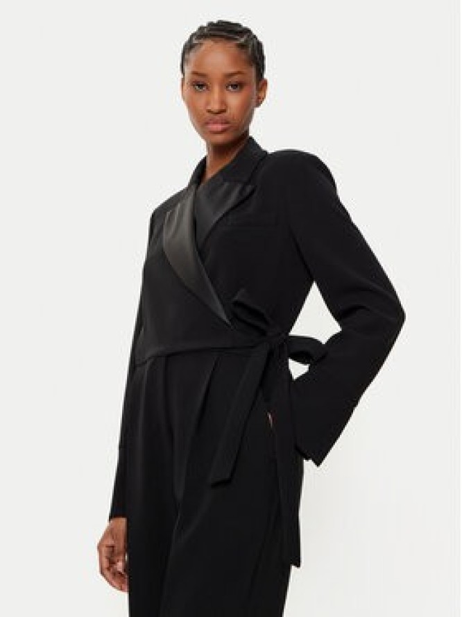 Weekend Max Mara Kombinezon Baviera 2515241021 Czarny Straight Fit