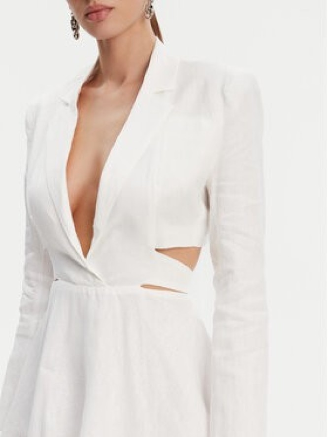 Bardot Sukienka letnia 59860DB Biały Regular Fit