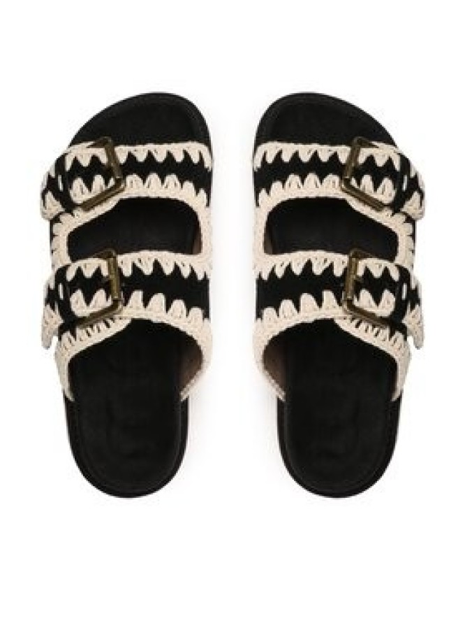Mou Klapki New Bio With Buckles SW461005A Czarny