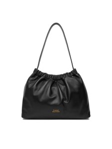 Tommy Hilfiger Torebka Soft Leather Shoulder Bag AW0AW18307 Czarny