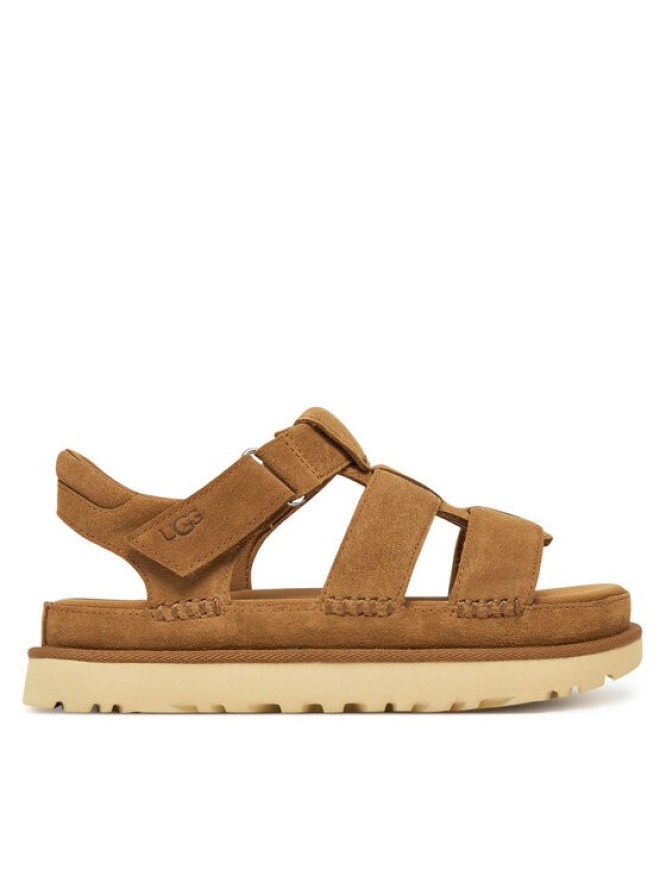 Ugg Sandały W Goldenstar Strap 1137890 Brązowy