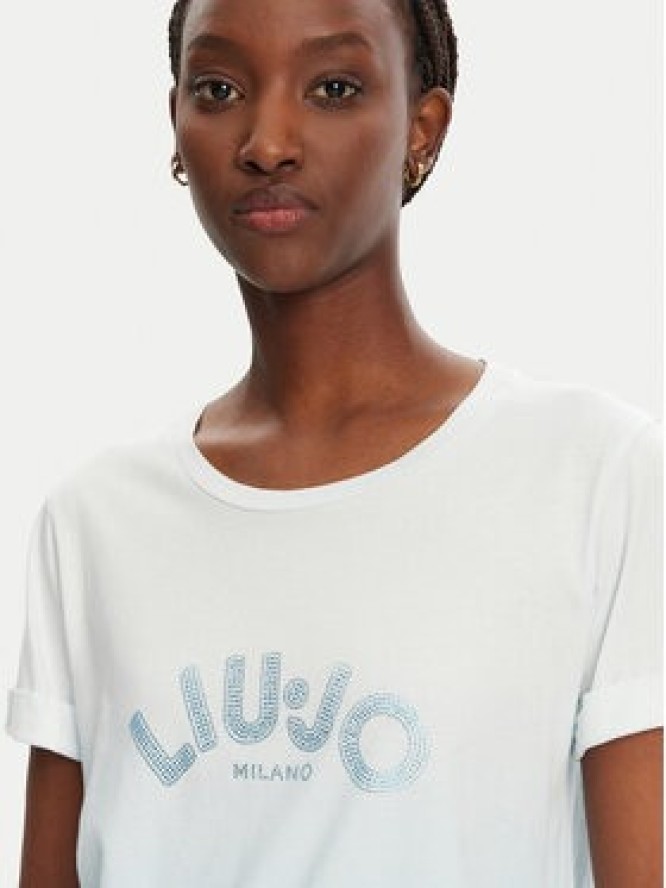 Liu Jo T-Shirt TA5267 JS923 M9112 Niebieski Regular Fit