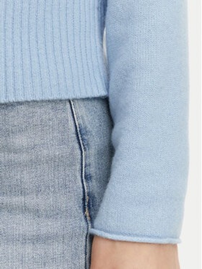 Tommy Hilfiger Sweter WW0WW51432 Niebieski jasny Regular Fit